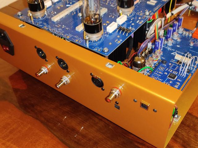 Gold chassis, both decks of boards